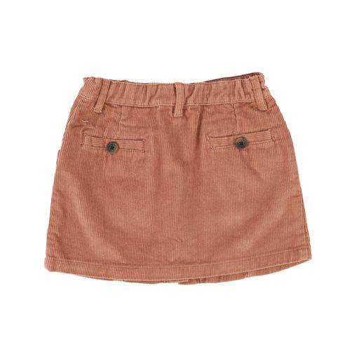 GINGERSNAPS BROWN CORDUROY BUTTON SKIRT