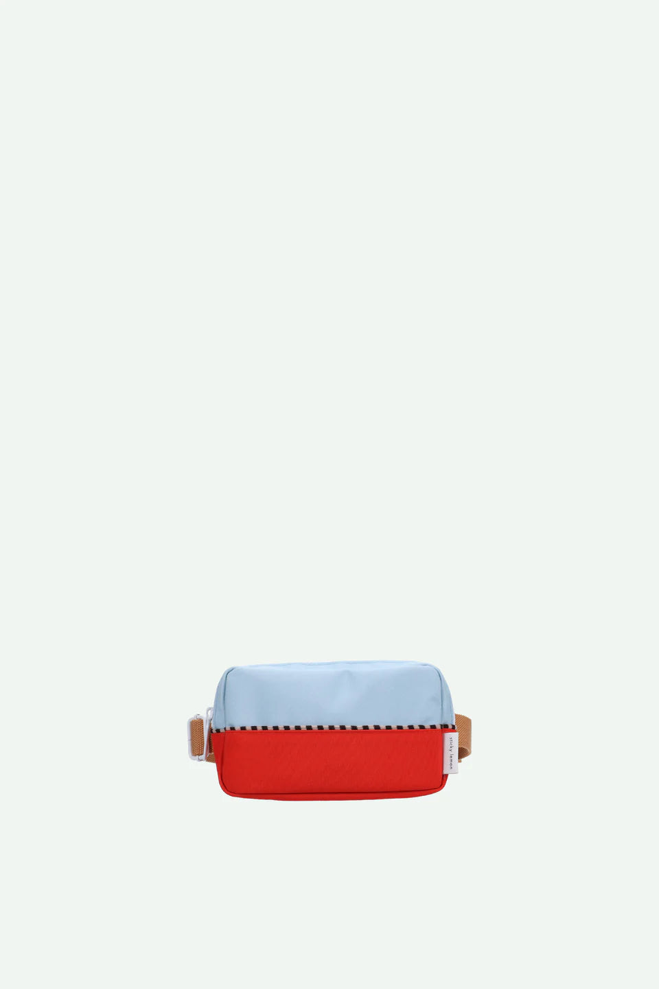 STICKY LEMON RED/BLUE COLOR BLOCK FANNY PACK
