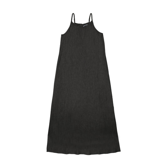 URBAN EDGE BLACK DENIM SLIP DRESS