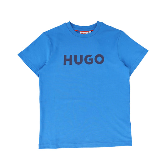 HUGO BLUE LOGO TEE [FINAL SALE]