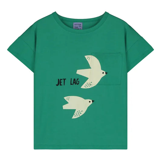 LETTER TO THE WORLD TEAL BIRD TEE [FINAL SALE]
