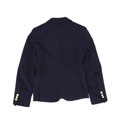 DAL LAGO NAVY WOVEN BLAZER