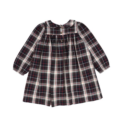 MARMAR COPENHAGEN CHECKED PETER PAN COLLAR DRESS