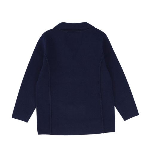 HARPER JAMES NAVY KNIT BLAZER