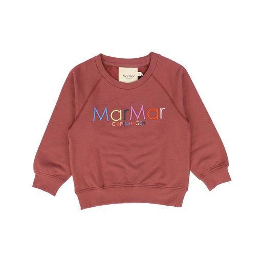 MARMAR COPENHAGEN BERRY LOGO PRINT SWEATSHIRT