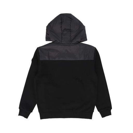 COLMAR BLACK STITCHED HOODED SWEATSHIRT
