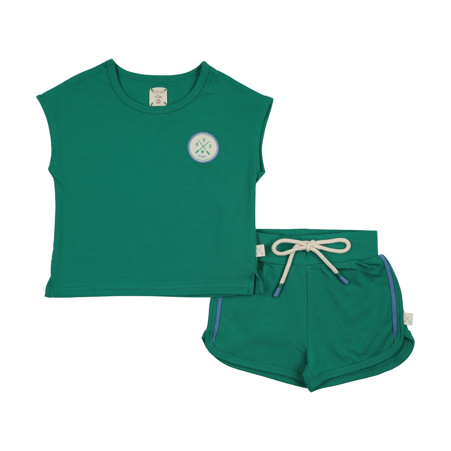 ANALOGIE ELECTRIC GREEN BOATING CREW BOYS SET