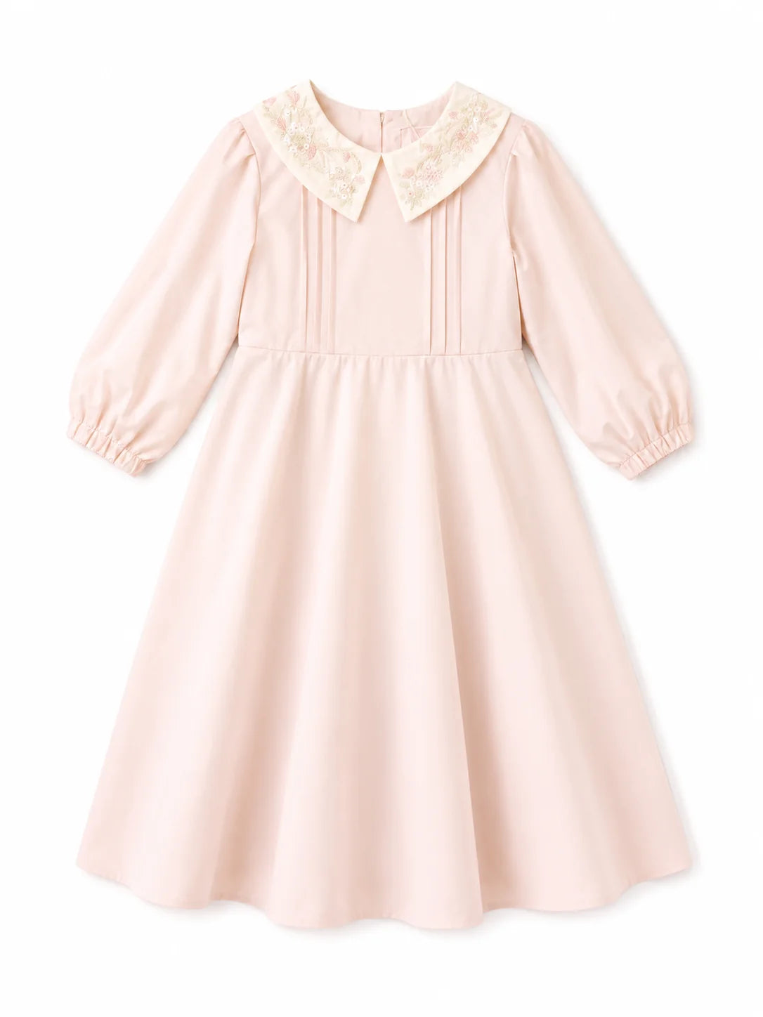 LITTLE TEMPEST PINK BEADED TAFFETA GOWN