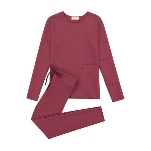 ZEEBRA BERRY POCKET PAJAMAS