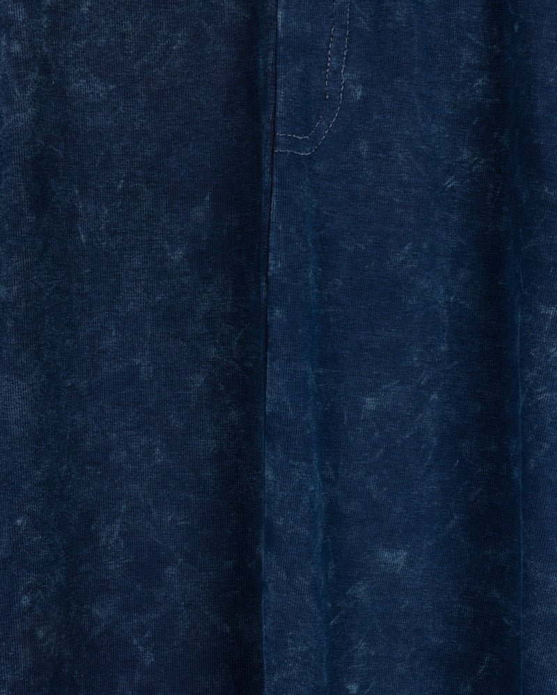 VIBE MID BLUE MINERAL WASH FLYFRONT SKIRT