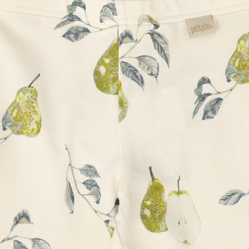 PETIT PIAO PEAR PRINTED LEGGING