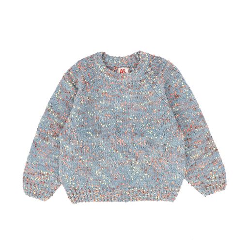 AO76 MULTI COLOR DOTTED SWEATER