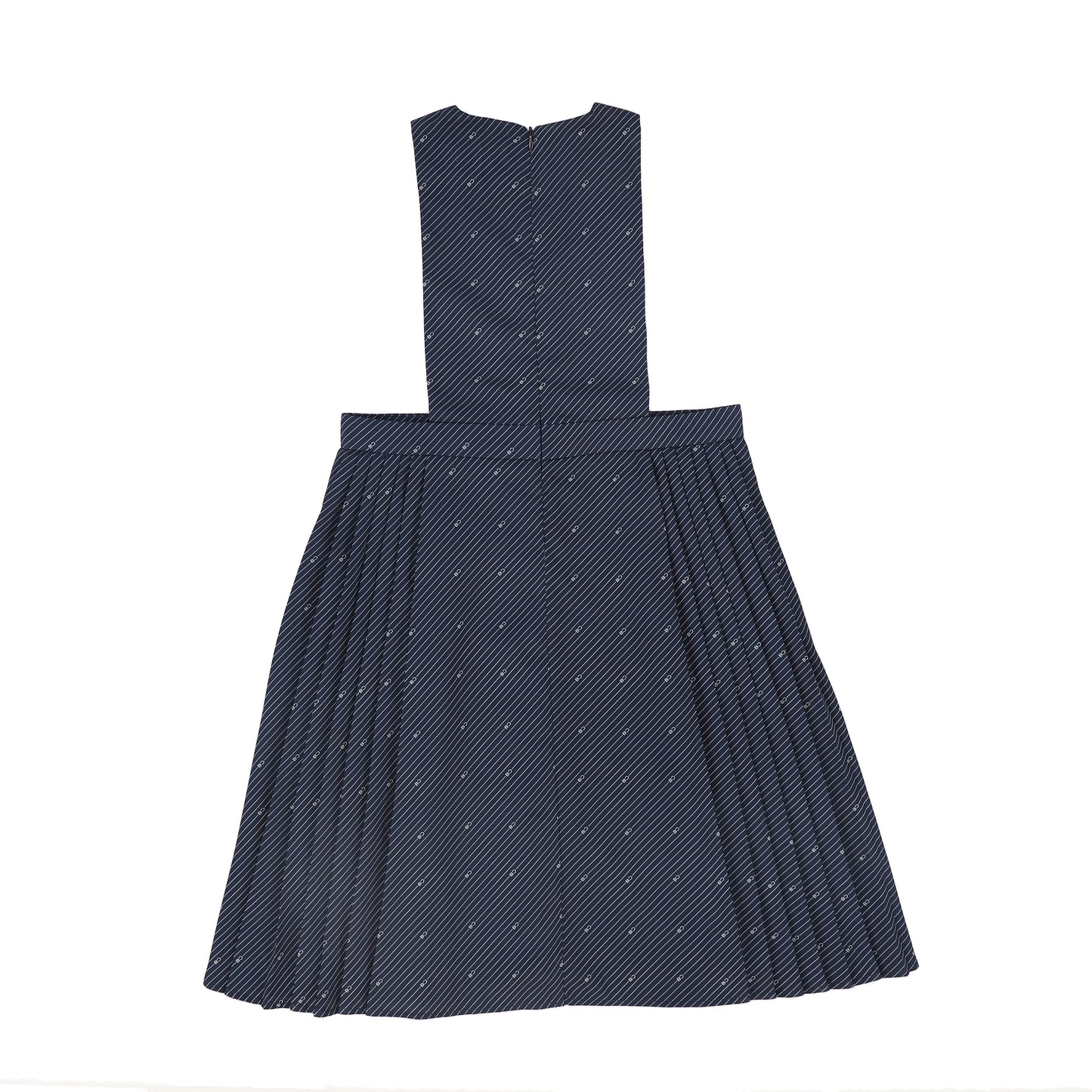 BACE COLLECTION NAVY STRIPED LOGO JUMPER