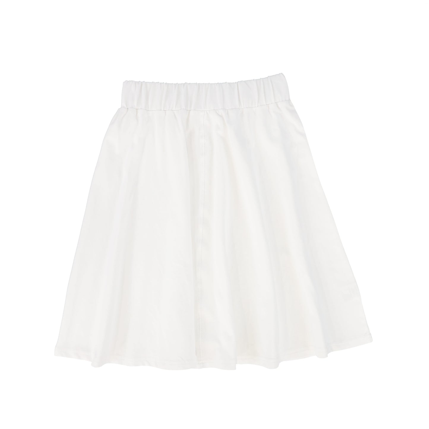 NAVVY WHITE A-LINE SKIRT