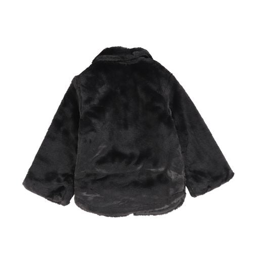 LILOU BLACK FUR COAT
