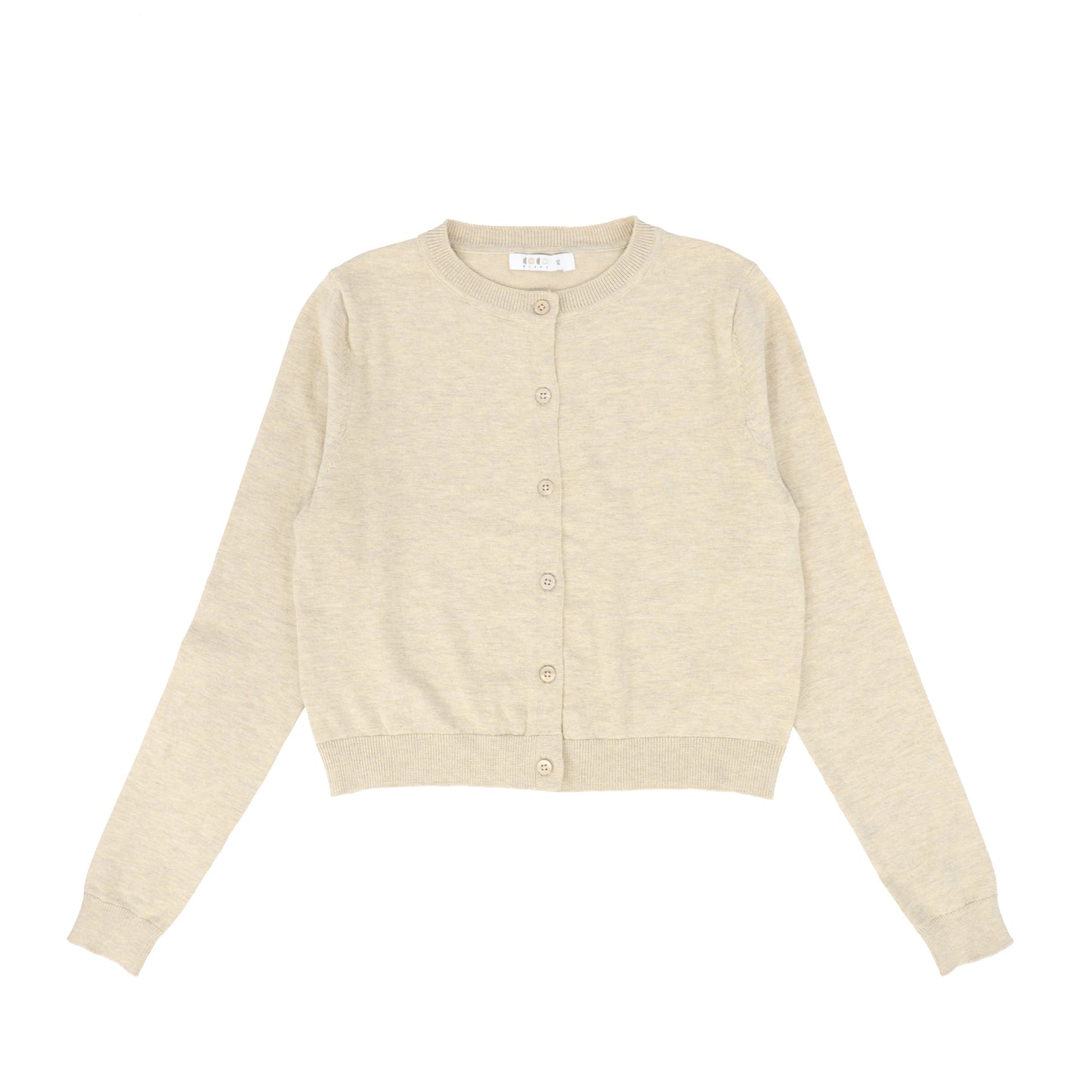COCO BLANC TAN KNIT CARDIGAN