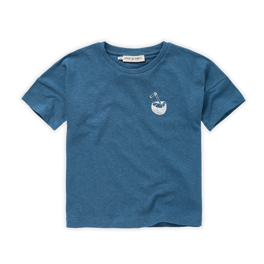 SPROET & SPROUT BLUE COCONUT TSHIRT [FINAL SALE]