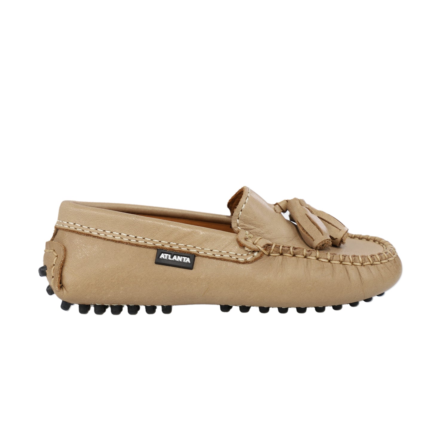 ATLANTA MOCASSIN BIEGE TASSLE SHOE
