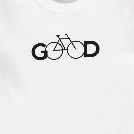 HELLO YELLOW WHITE BICYCLE SWEATSHIRT