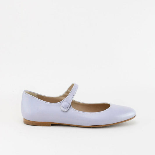PAPANATAS LAVENDER LEATHER POINTED MARY JANE [Final Sale] [FINAL SALE]