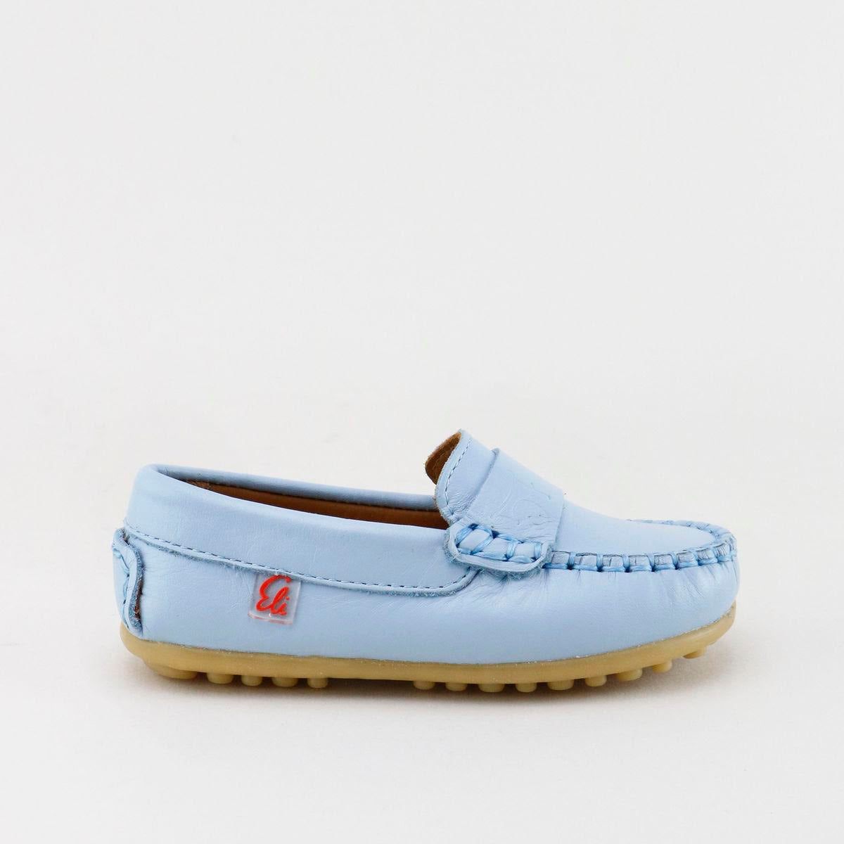 PAPANATAS LIGHT BLUE LEATHER LOAFER