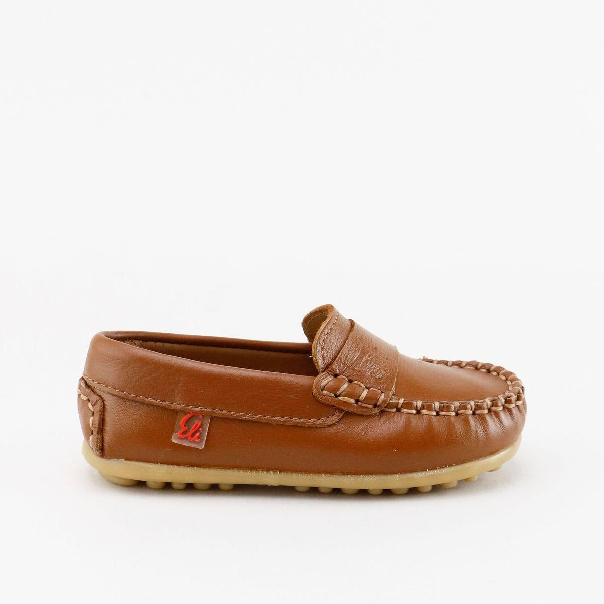 PAPANATAS BROWN LEATHER LOAFER [Final Sale] [FINAL SALE]