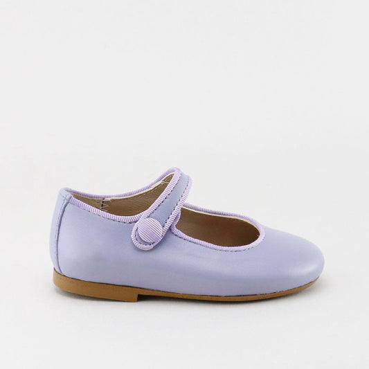 PAPANATAS LAVENDER LEATHER ROUNDED MARY JANE [Final Sale] [FINAL SALE]
