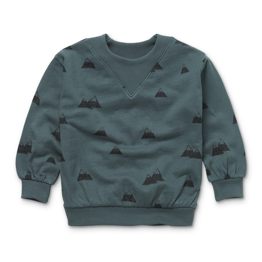 SPROET & SPROUT SMOKED PINE MOUNTIN PRINT SWEATSHIRT
