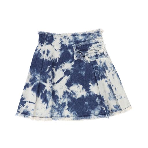 Tie dye 2024 jean skirt