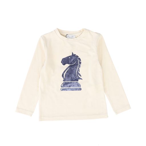 YELL OH BIEGE HORSE PATCH TEE