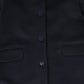 PICCOLA LUDO NAVY WOOL POCKET COAT