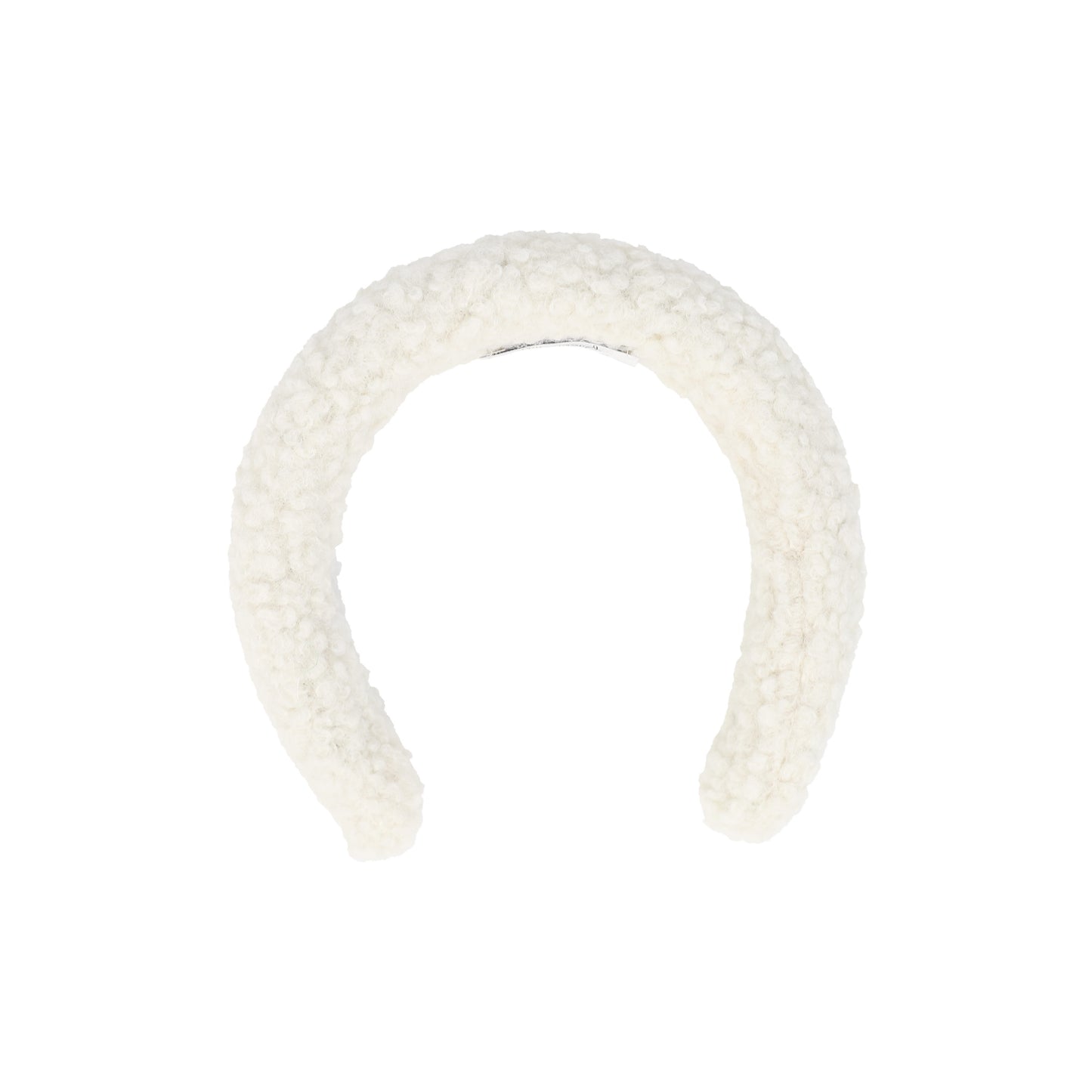 PICCOLA LUDO WHITE SHERPA HEADBAND