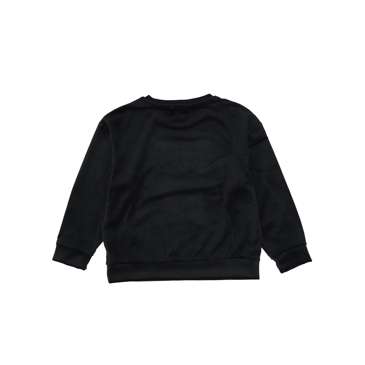 SONIA RYKIEL BLACK LOGO STUDDED SWEATSHIRT