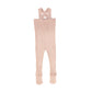 LOOMS PINK RIBBED KNIT OVERALLS