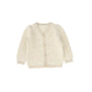 LOOMS BEIGE BUBBLE KNIT CARDIGAN