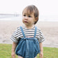 FARREN + ME BLUE DENIM SUSPENDER BLOOMER