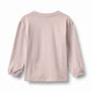 WHEAT LILAC EMBROIDERED FLOWER TEE