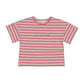 FARREN + ME HOT PINK STRIPE SS TSHIRT