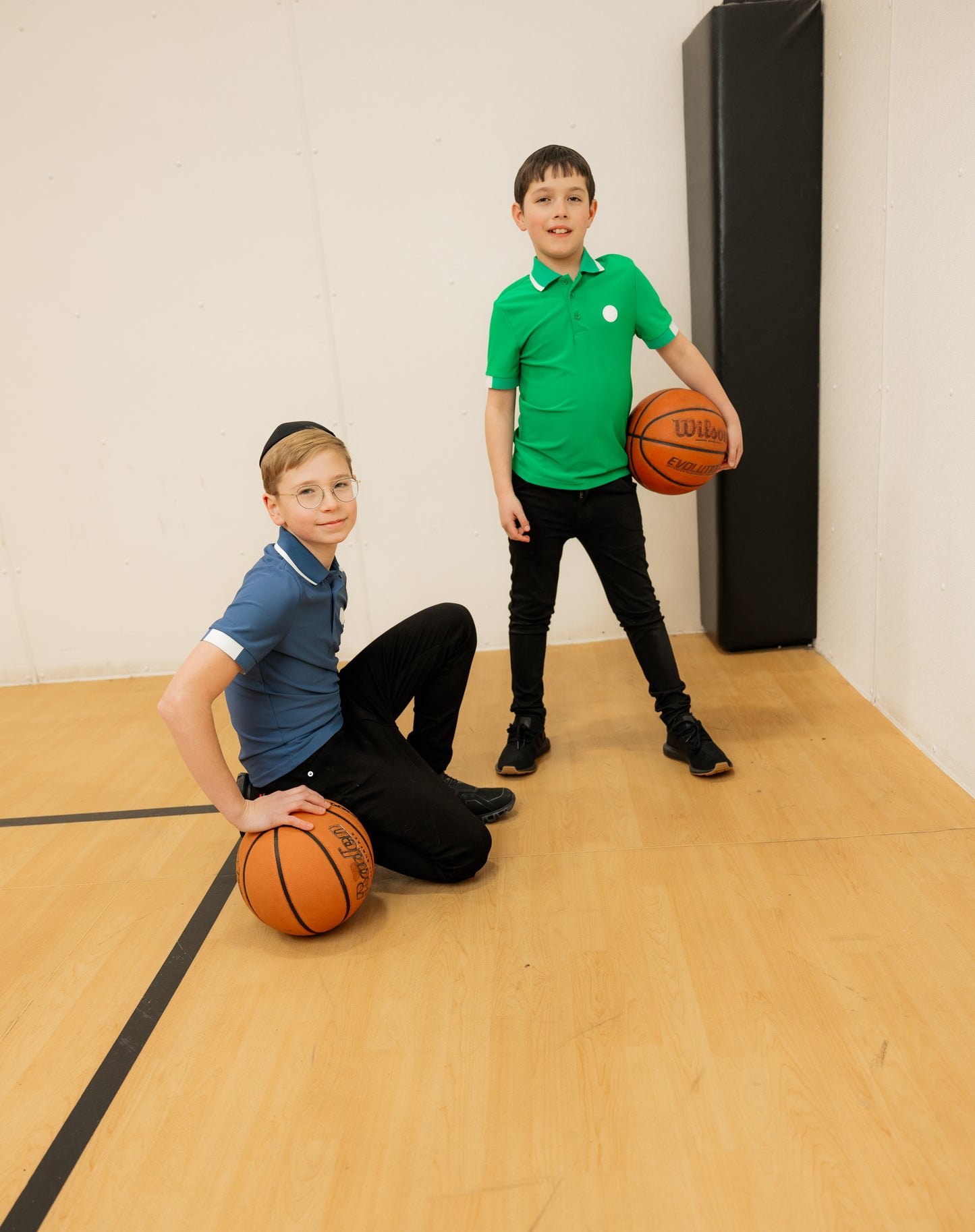 3 BUTTONS NAVY STRIPE SPORT POLO