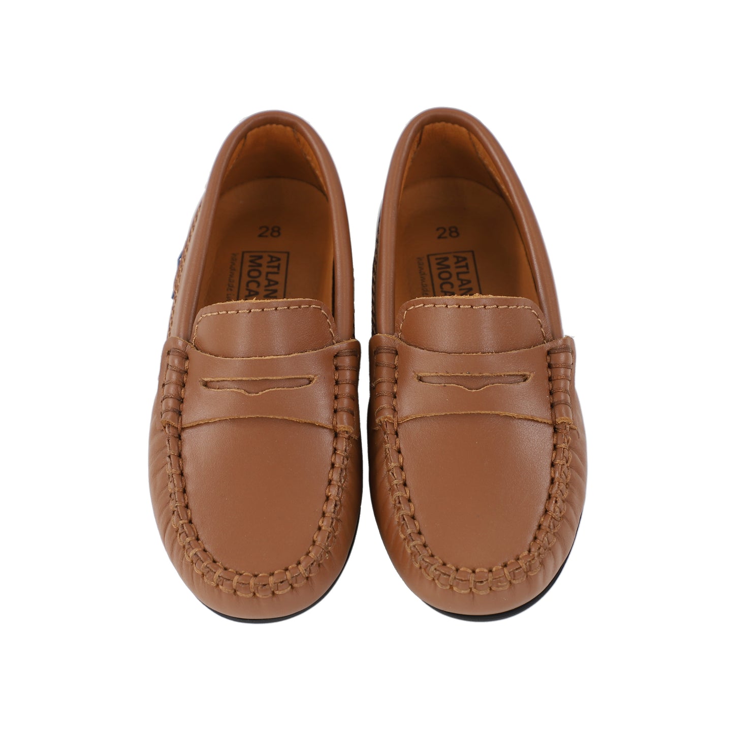 ATLANTA MOCASSIN RUST PENNY LOAFER [FINAL SALE]