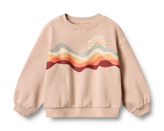 WHEAT PALE PINK SUNRISE SWEATSHIRT