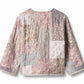 WHEAT PINK FLORAL PATCHWORK QUILTED JACKET