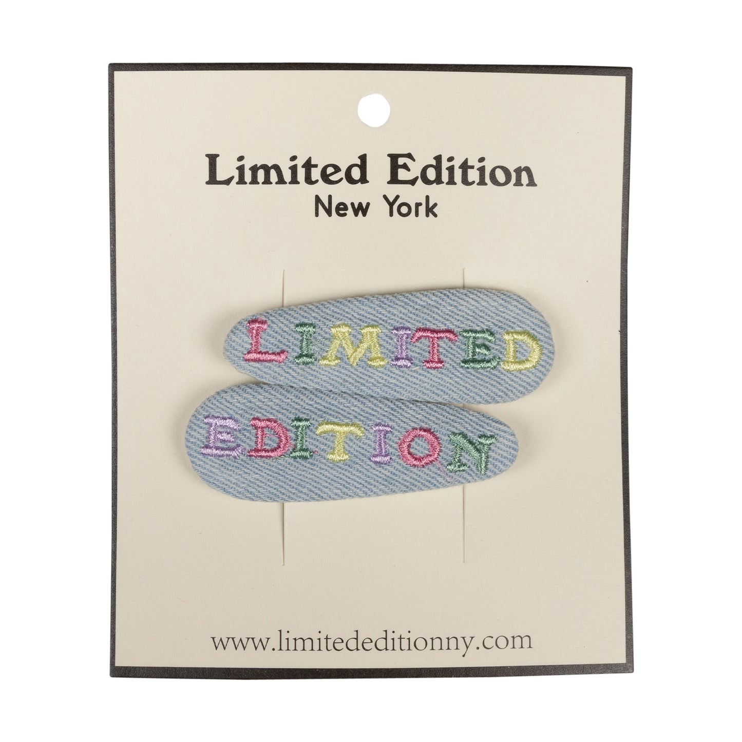 LIMITED EDITION BLUE LOGO CLIP SET [FINAL SALE]
