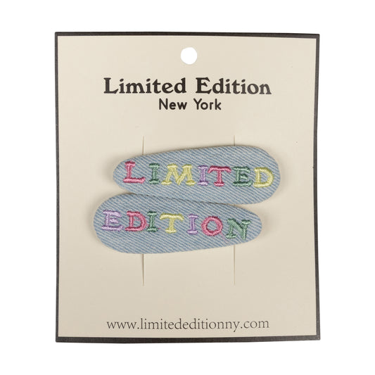 LIMITED EDITION BLUE LOGO CLIP SET [FINAL SALE]