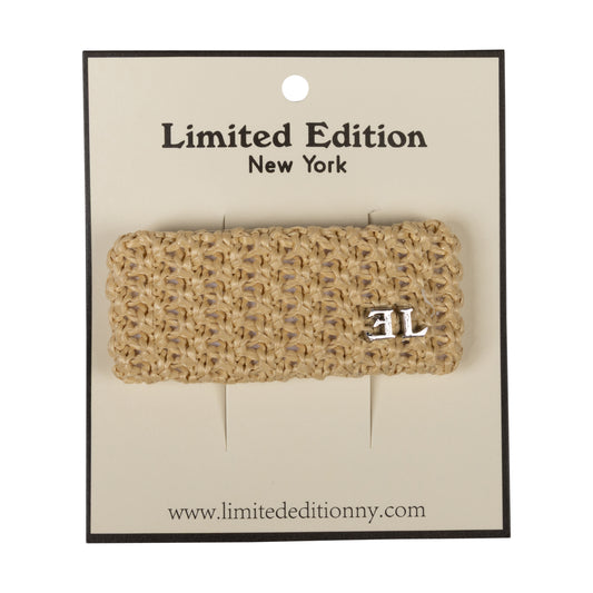 LIMITED EDITION BEIGE CROCHET CLIP [FINAL SALE]