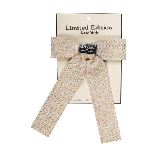 LIMITED EDITION SAND CROCHET BOW [FINAL SALE]