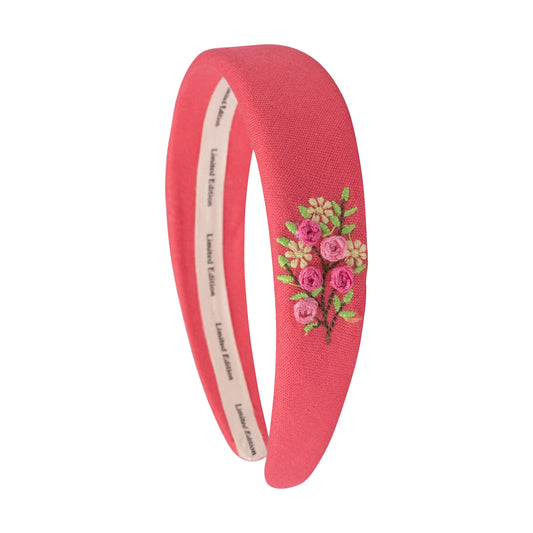 LIMITED EDITION HOT PINK FLORAL HEADBAND [FINAL SALE]