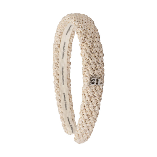 LIMITED EDITION SAND CROCHET HEADBAND [FINAL SALE]