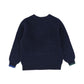 SOFT GALLERY NAVY SPECKLED KNIT SWEATER [Final Sale]