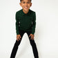 3 BUTTONS GREEN CLASSIC POLO